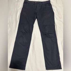 Navy comfort twill chino faherty brand 31x31 slim fit